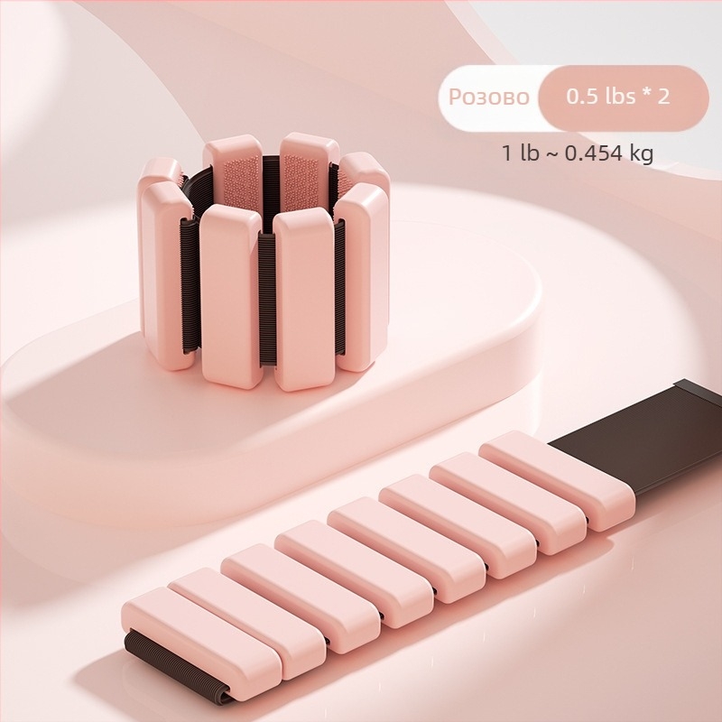 Спортна гривна с тежести, универсална регулируема, пълен комплект невидима гривна за увеличаване на теглото, китка, ръка, крак, клин, оловен блок