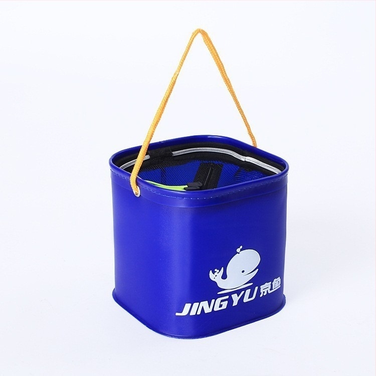 Многофункционална риболовна кофа Plus EVA сгъваема кофа за риболов, кофа за търговия на едро с риболовни принадлежности