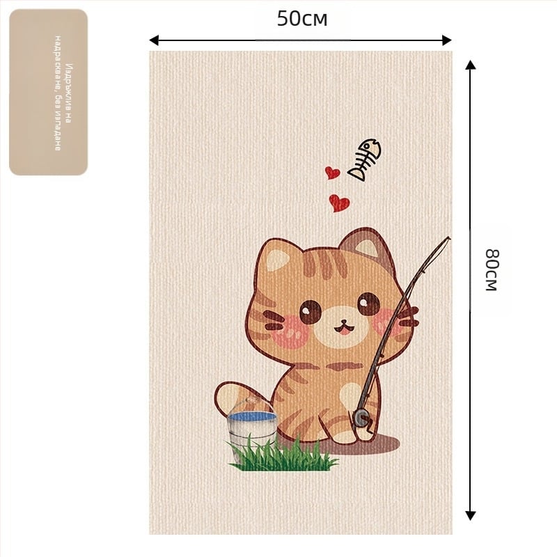 Стикери за стена за катерене за котки Daifa, самозалепващи се, за стенен монтаж, катерене за котки, дъска за драскане за котки, играчка за домашни любимци