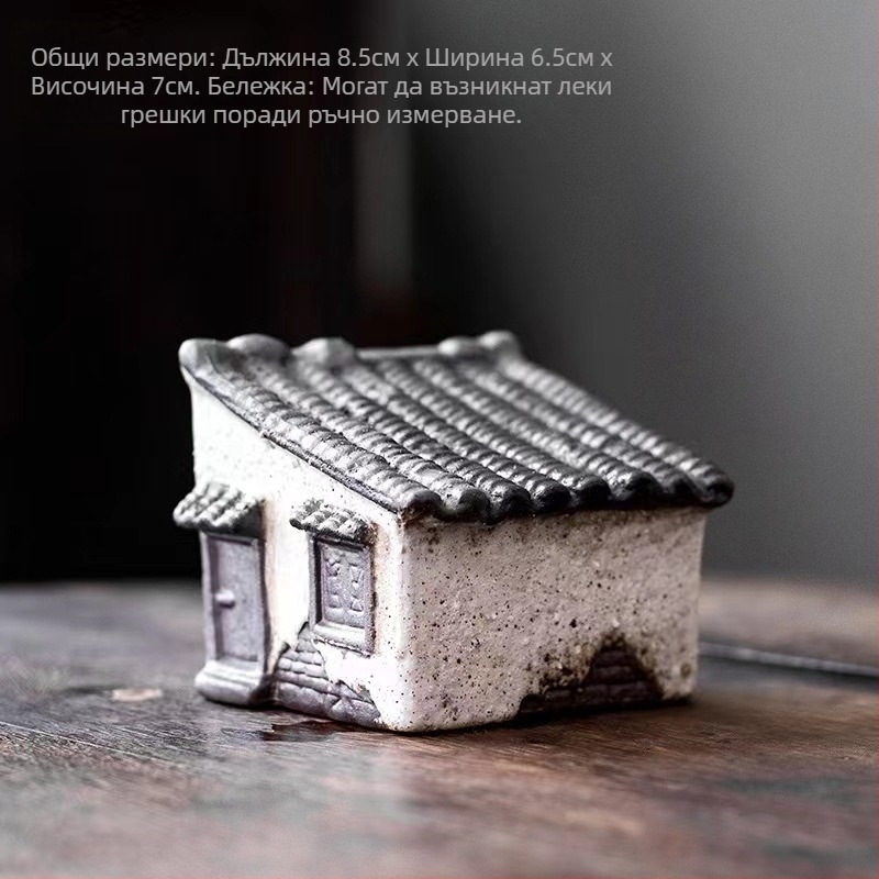 Декорация от бамбукови саксии за цветя в ретро стил, креативна зелена саксия за цветя в аквариум, пейзажна декорация за домашен офис