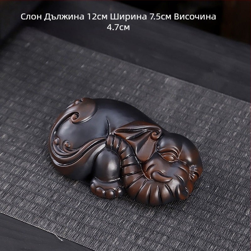 Лилав керамичен комплект за кунг-фу чай, костюм, ретро домакински прост капак за чайник, купа, аксесоари за комплект за чай, висок цвят, стойност, ръчен подарък