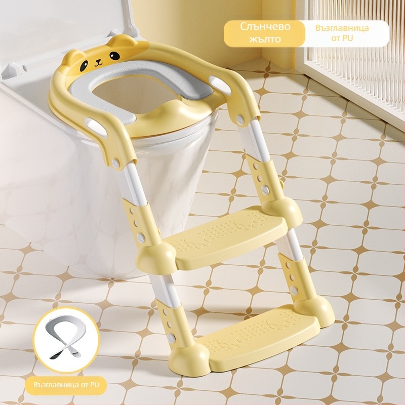 Детска тоалетна помощна табуретка, стълбищна тоалетна, предучилищна табуретка за крака, бебешка тоалетна, преносима тоалетна стълба