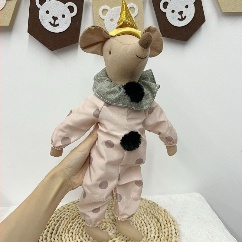 Ins Датска платнена кукла с животни, креативна бебешка спяща кукла, детска играчка за игра, подарък за рожден ден