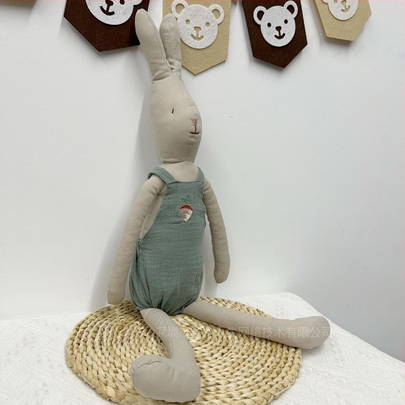 Ins Датска платнена кукла с животни, креативна бебешка спяща кукла, детска играчка за игра, подарък за рожден ден