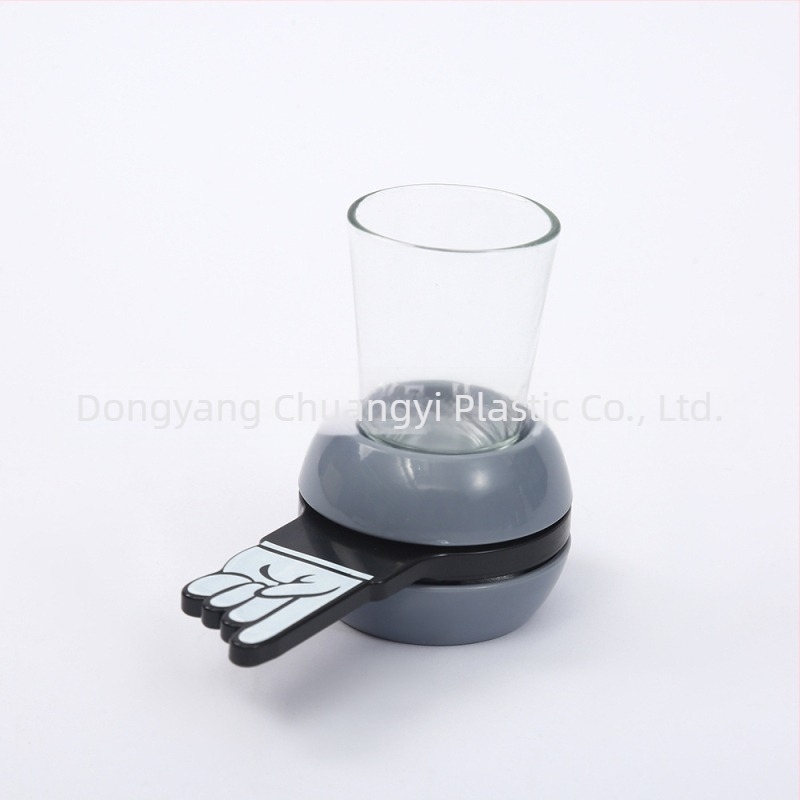 Креативни въртящи се поставки за вино, места за отдих и забавления, помагащи за теглене на играчка, чаша за наказание, консумативи за рулетка с вино