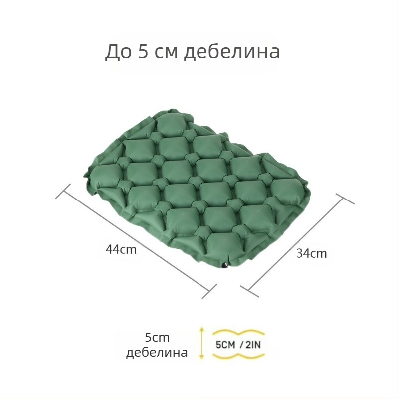 Надуваема постелка за домашни любимци, на открито, за пикник, къмпинг, плаж, единична TPU автоматична надуваема палатка, постелка за спане, влагоустойчива и водоустойчива