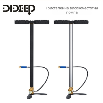 DIDEEP помпа за високо налягане от неръждаема стомана 30MPA 4500psi 40MPA 6000psi тристепенна ръчна