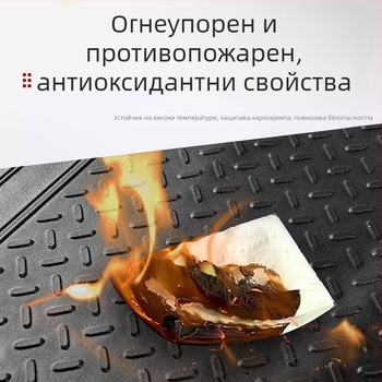 Стелка за багажник на автомобил, напълно затворена, може да се реже, PVC универсална постелка, водоустойчива, лесна за почистване постелка за багажник