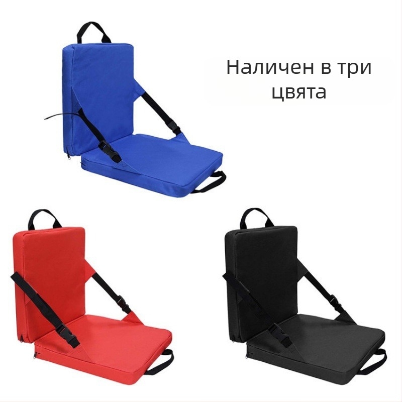 Възглавница за градински стол за Ден на производителя, възглавница за градински стол с квадратна форма, възглавница за стадион с облегалка