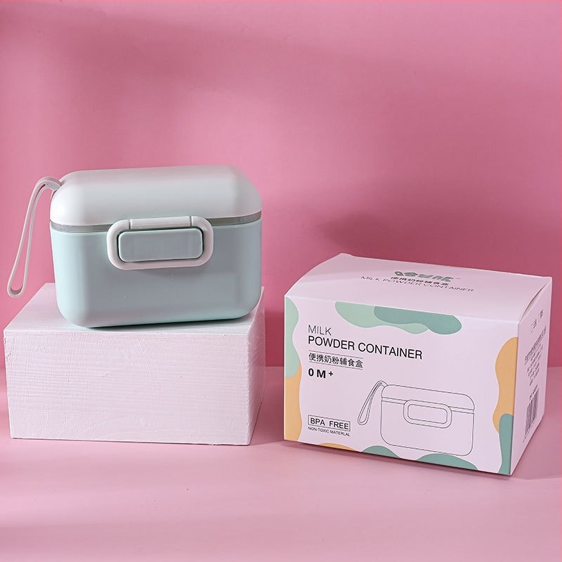 Запечатана касета за бебешко мляко на прах с голям капацитет, изходяща оризова юфка, запечатана тенджера, преносима касета за бебешко мляко на прах