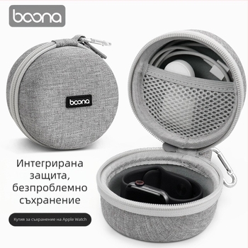 Apple Watch Кабел за данни на Apple Watch Защита за съхранение Прахоустойчив твърд корпус от EVA Удароустойчив и устойчив на натиск