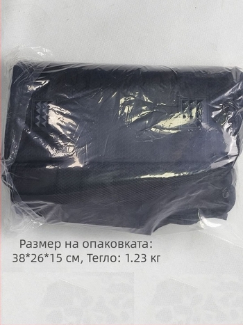 Кутия за съхранение на голф обувки, сгъваема чанта за съхранение на обувки в кола, многофункционална чанта за дрехи с голям капацитет