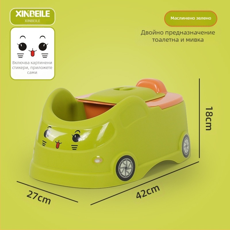 Детска тоалетна Xinbeile, водоустойчива, за бебе, за жени, за момчета, кола, голяма тоалетна, артефакт