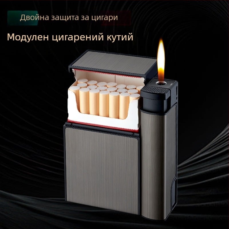 Персонализирана преносима табакера с фойерверки, интегрирана табакера с двойна употреба, три в едно, креативна табакера за гадже, подаръци на едро