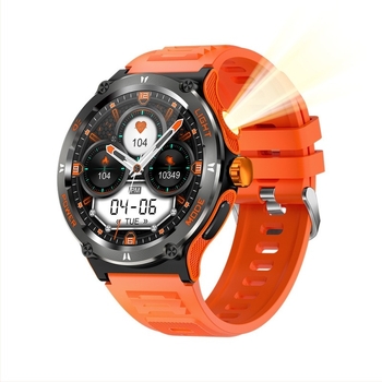 Нов трансграничен смарт часовник KT70 със супер ясен екран 360*360 пиксела, пулс, кръв, кислород, кръвно налягане 1,53 инча