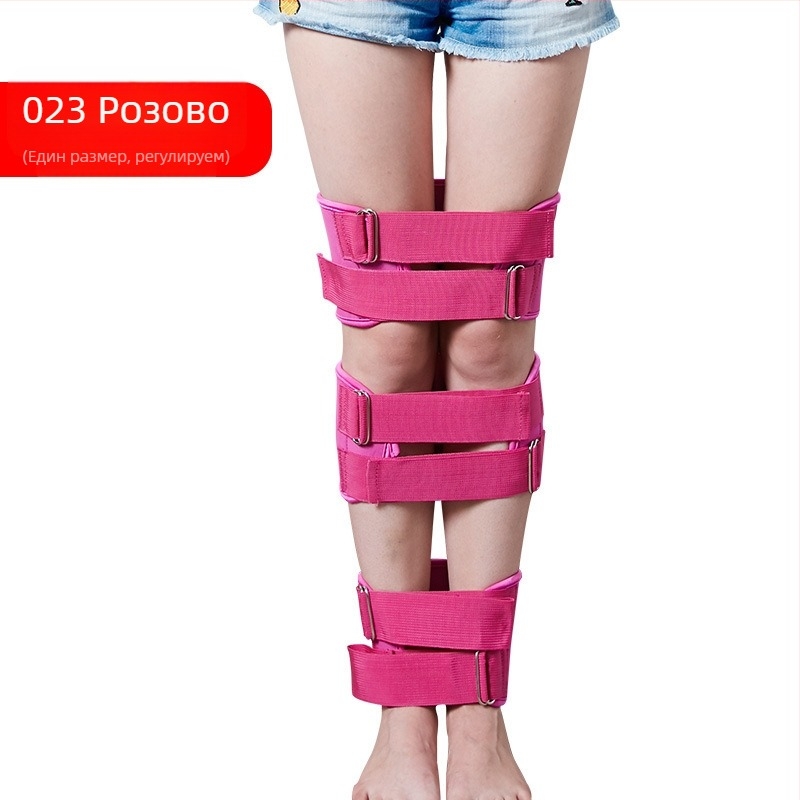 Подобрена каишка за крака за възрастни O-образен крак X-образен крак O-образен прав крак Каишка за крака за красота Корекция на краката с форма на крак