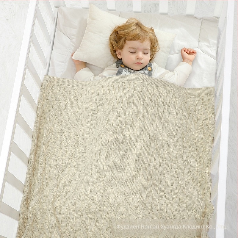 Най-продавано бебешко одеяло за ранна есен, ново бебе, плетено, едноцветно, детско, просто одеяло, одеяло с климатик за бебе