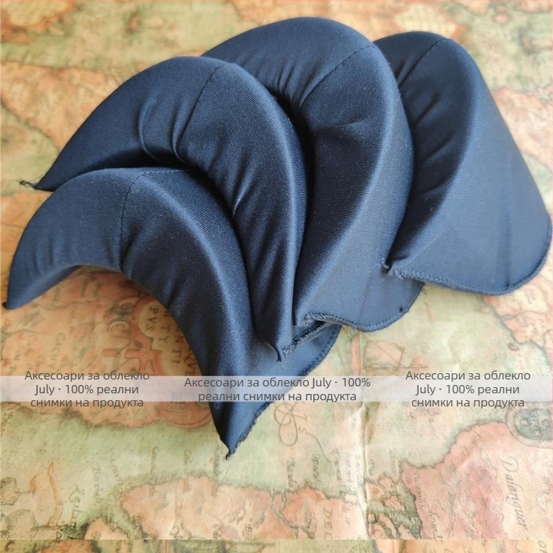 Сценична рокля, шоу, правоъгълна подложка за рамене, екстра разширена, удебелена, памучна подложка за рамене