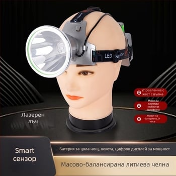 Гравитационен баланс, заден лазерен пистолет, литиева батерия, външен силен светлинен прожектор, фар, прожектор с дълъг изстрел, специален фар за ловци