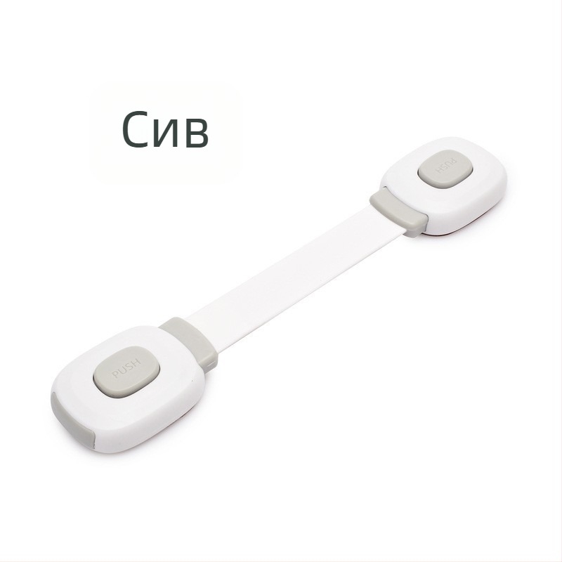 Заключване за чекмедже за деца Amazon заключване за деца Многофункционално заключване на вратата на шкафа за хладилник с защита от защипване за деца