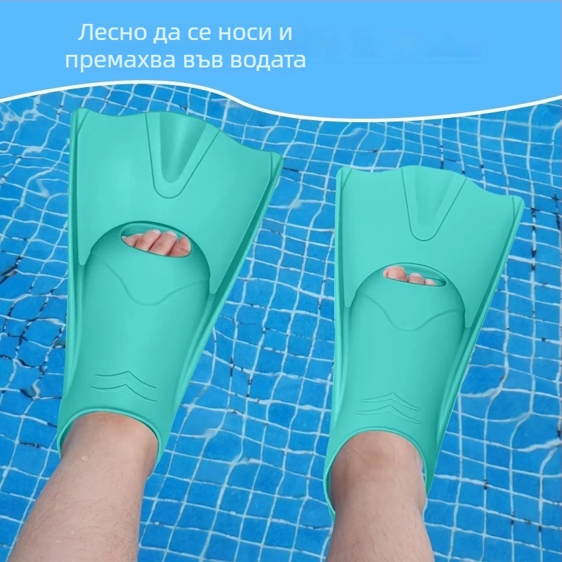 Плавници за плуване за възрастни и деца, плавателни съдове за фристайл гмуркане с шнорхел, екипировка за гмуркане, дълги плавателни съдове, плавателни съдове за патица, плавателни съдове за краката