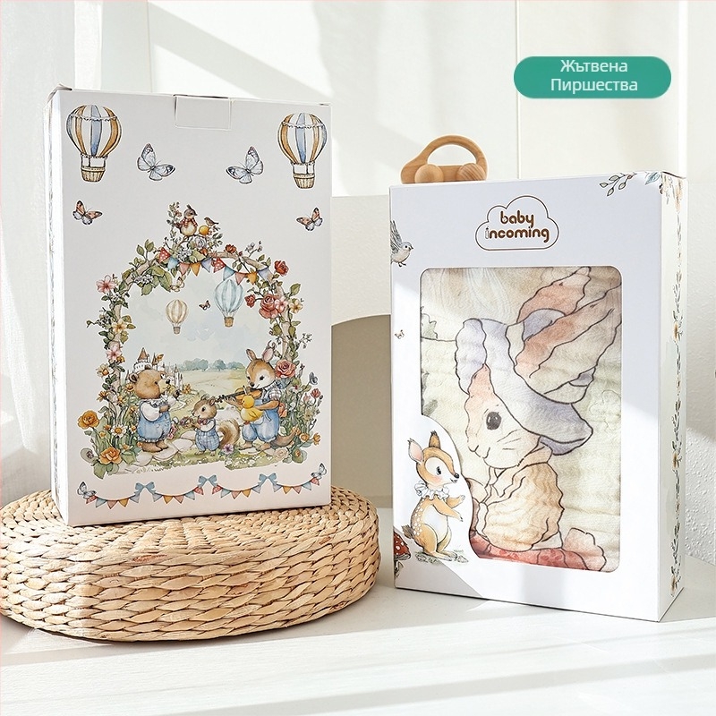 Бебешка кърпа за баня за новородено с шестслойна марля, бамбуково памучно одеяло, универсална, голям размер, абсорбираща, за четири сезона