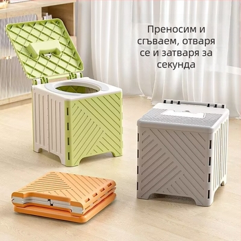 Детска сгъваема тоалетна, преносима детска тоалетна за писоар, за пътуване в кола, за момчета и момичета