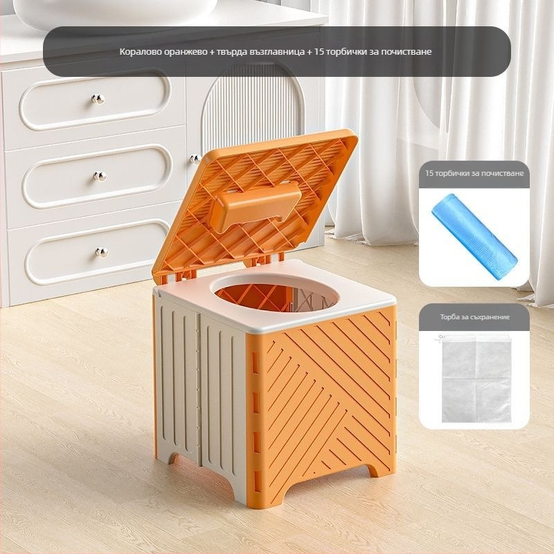 Детска сгъваема тоалетна, преносима детска тоалетна за писоар, за пътуване в кола, за момчета и момичета