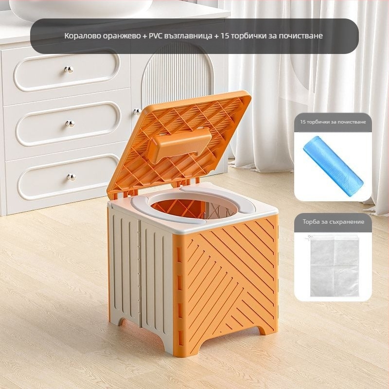 Детска сгъваема тоалетна, преносима детска тоалетна за писоар, за пътуване в кола, за момчета и момичета