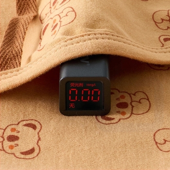 Външнотърговски бебешки дрехи Памучни клас А Бебешки съединени пижами с чорапи Новородени Анти-надраскване Лице Дрехи Чанта Ръка