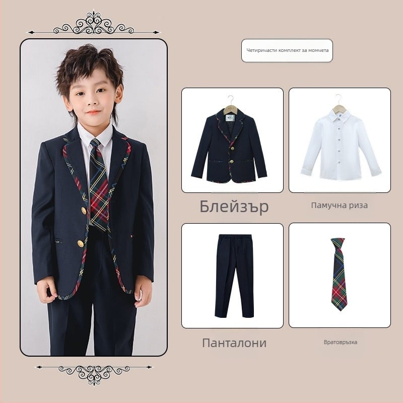 Детска градина, градински дрехи, дрехи за клас, пролетни и есенни дрехи, костюм, детска зимна училищна униформа за ученици от началното училище, есенен и зимен детски костюм