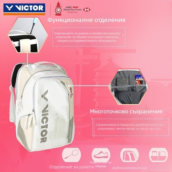 Новата Wictor Victory Tour Finals, възпоменателно издание, Independent Shoe Warehouse, многофункционална чанта за бадминтон с голям капацитет