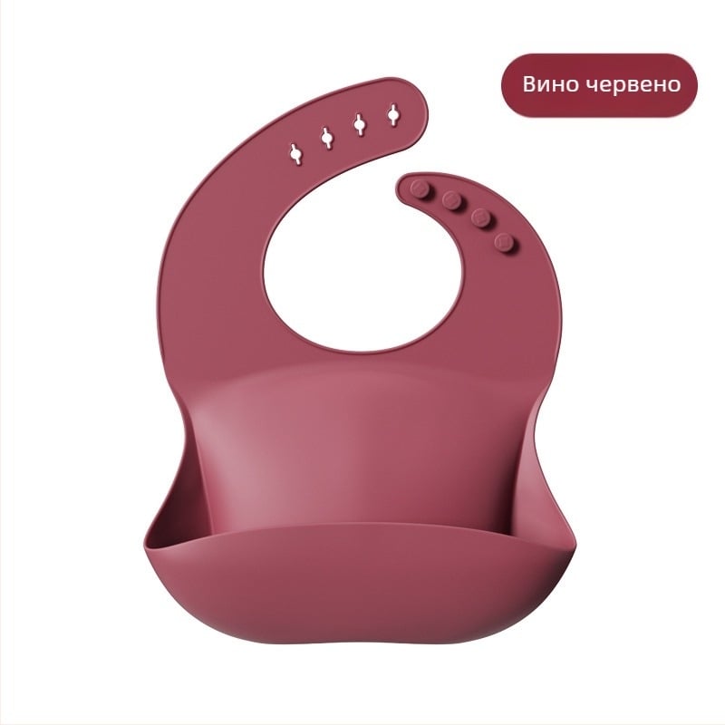 Трансграничен популярен силиконов лигавник за хранене на бебета, водоустойчив 3D лигавник за лигавене, детски силиконов лигавник без пране