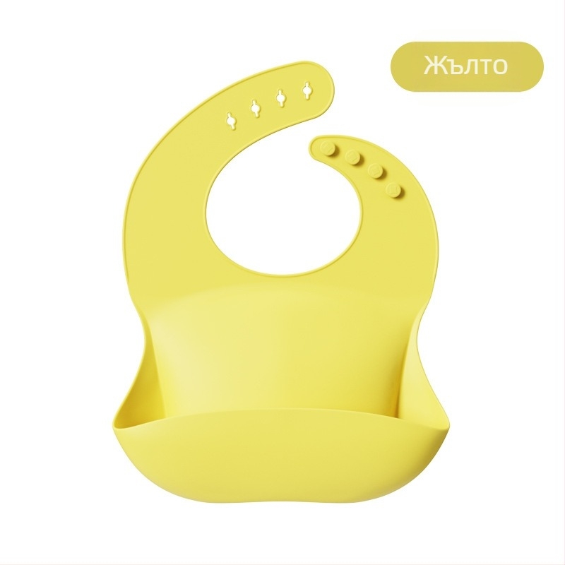 Трансграничен популярен силиконов лигавник за хранене на бебета, водоустойчив 3D лигавник за лигавене, детски силиконов лигавник без пране