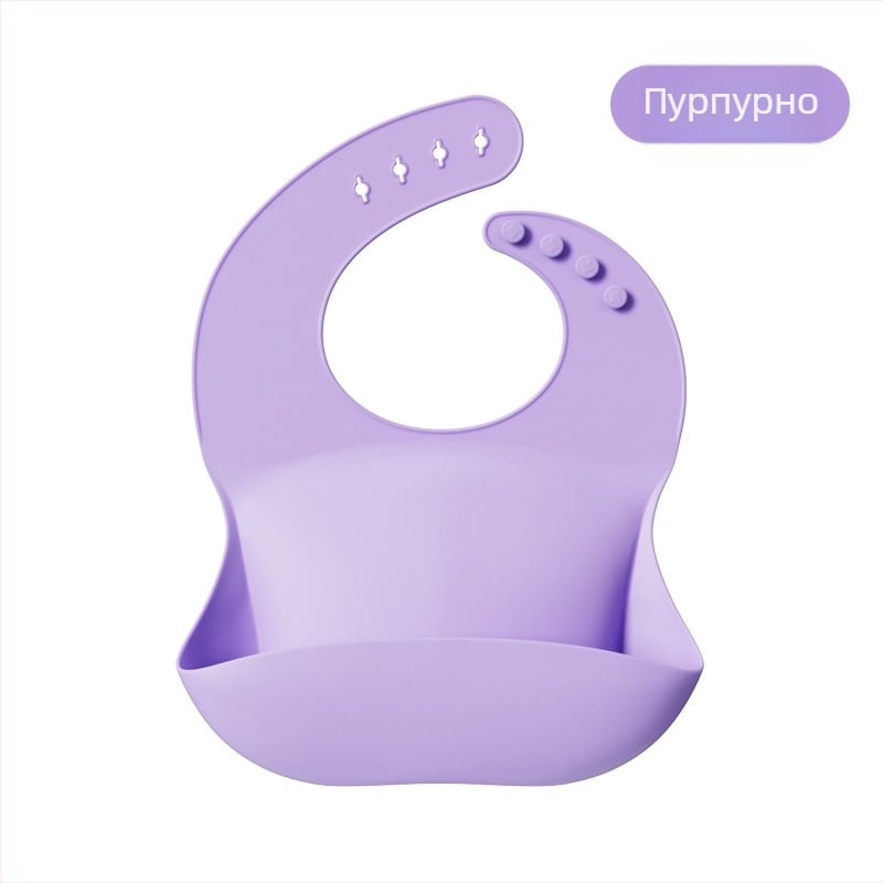 Трансграничен популярен силиконов лигавник за хранене на бебета, водоустойчив 3D лигавник за лигавене, детски силиконов лигавник без пране