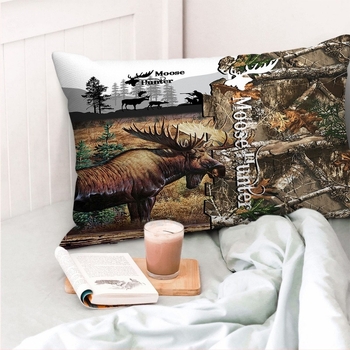 Трансгранична гореща калъфка за възглавница с лов на животни, глиган, двустранно принтирана калъфка за възглавница за хол, фабричен аутлет