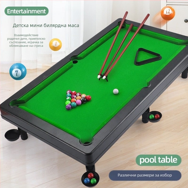 Трансгранични най-продавани детски билярдни маси за вътрешен билярд, големи производители на детски билярдни играчки, продават директно от името на косата