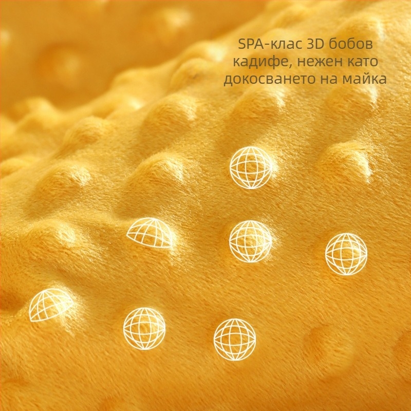 Одеяло за новородено бебе Пакет за новородено от чист памук Есенно-зимен пакет за бебешка продукция Пакет с единичен кадифен боб Пролетно-летен