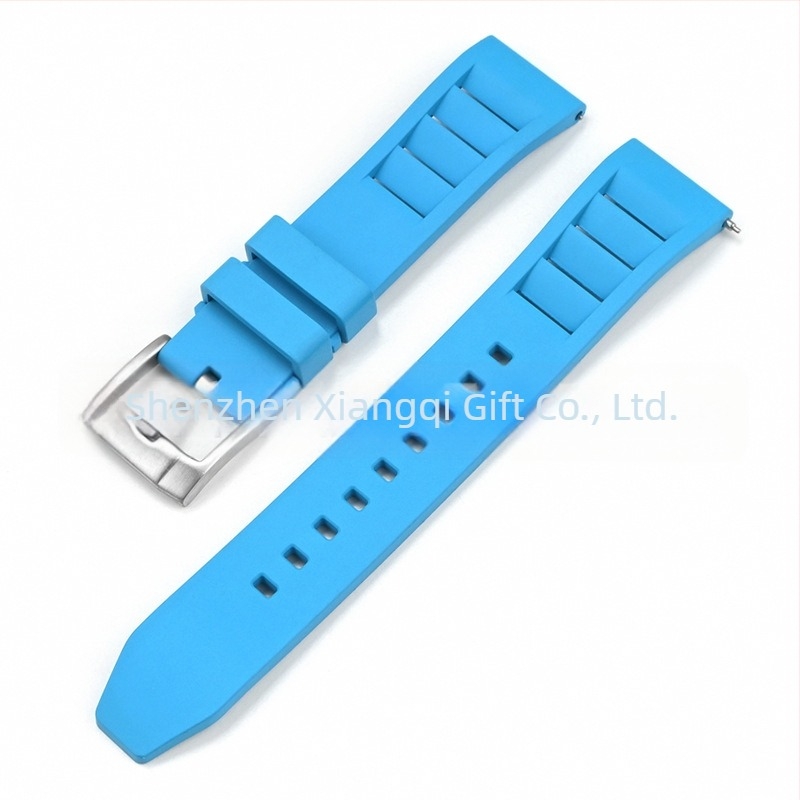 Универсална каишка Explosions с бързо освобождаване, от флуорокаучук, за Huawei, Apple Watch, FKM, 19/20/21/24 мм