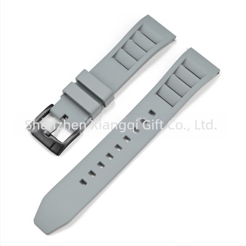 Универсална каишка Explosions с бързо освобождаване, от флуорокаучук, за Huawei, Apple Watch, FKM, 19/20/21/24 мм