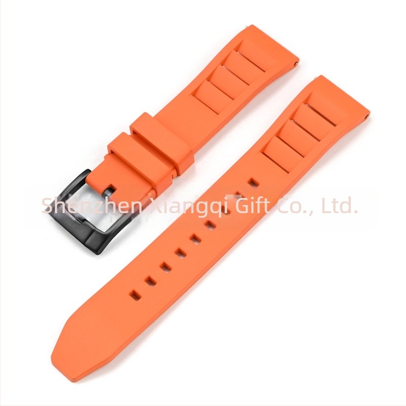 Универсална каишка Explosions с бързо освобождаване, от флуорокаучук, за Huawei, Apple Watch, FKM, 19/20/21/24 мм