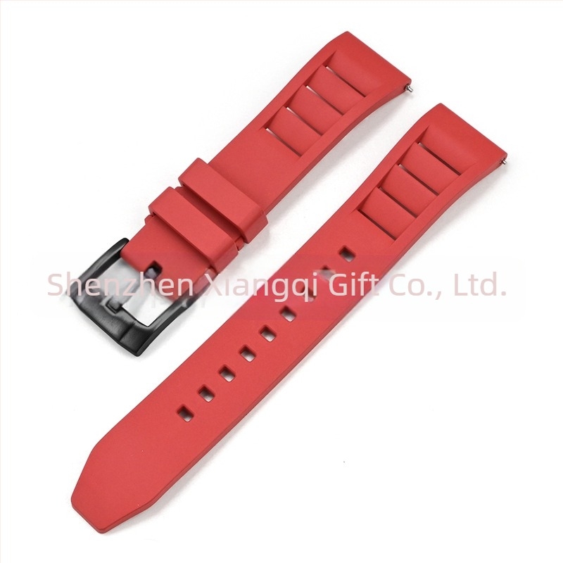 Универсална каишка Explosions с бързо освобождаване, от флуорокаучук, за Huawei, Apple Watch, FKM, 19/20/21/24 мм