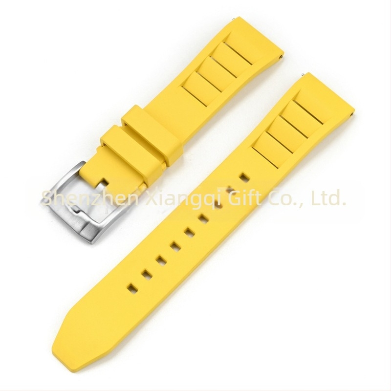 Универсална каишка Explosions с бързо освобождаване, от флуорокаучук, за Huawei, Apple Watch, FKM, 19/20/21/24 мм