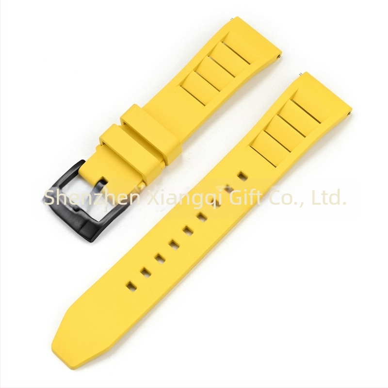 Универсална каишка Explosions с бързо освобождаване, от флуорокаучук, за Huawei, Apple Watch, FKM, 19/20/21/24 мм