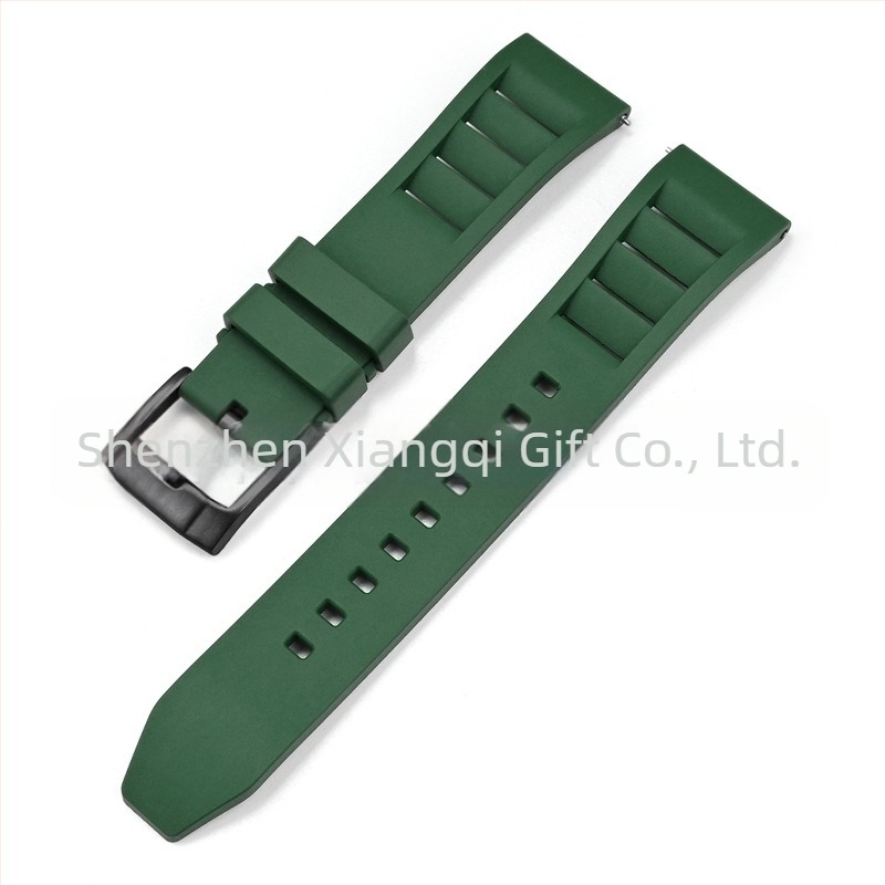 Универсална каишка Explosions с бързо освобождаване, от флуорокаучук, за Huawei, Apple Watch, FKM, 19/20/21/24 мм