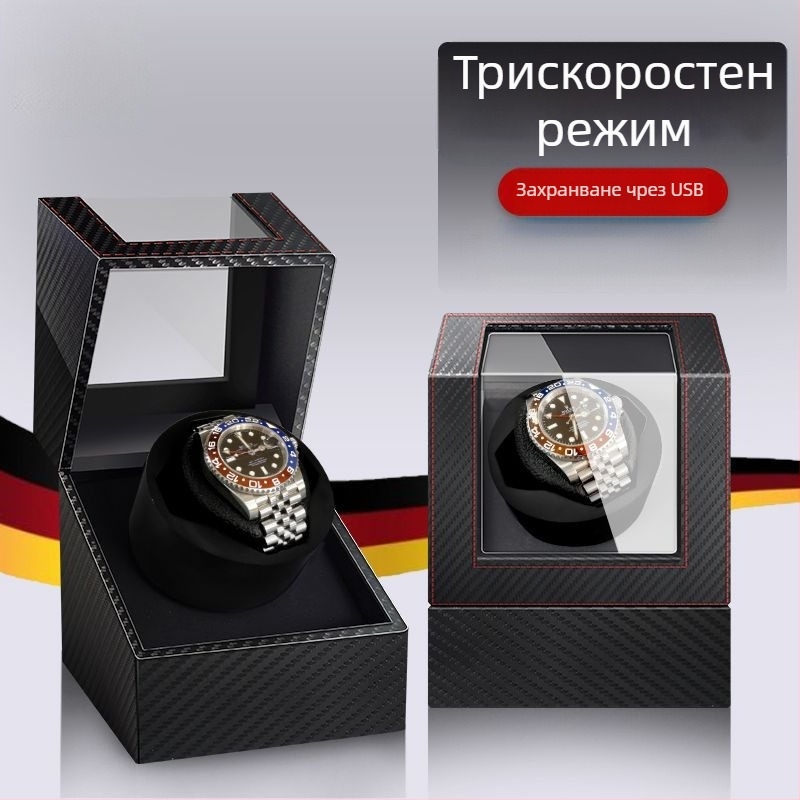 Немски марков механичен часовник, автоматичен навивач за часовници, домакински електрически висок клас, напълно автоматичен въртящ се часовник