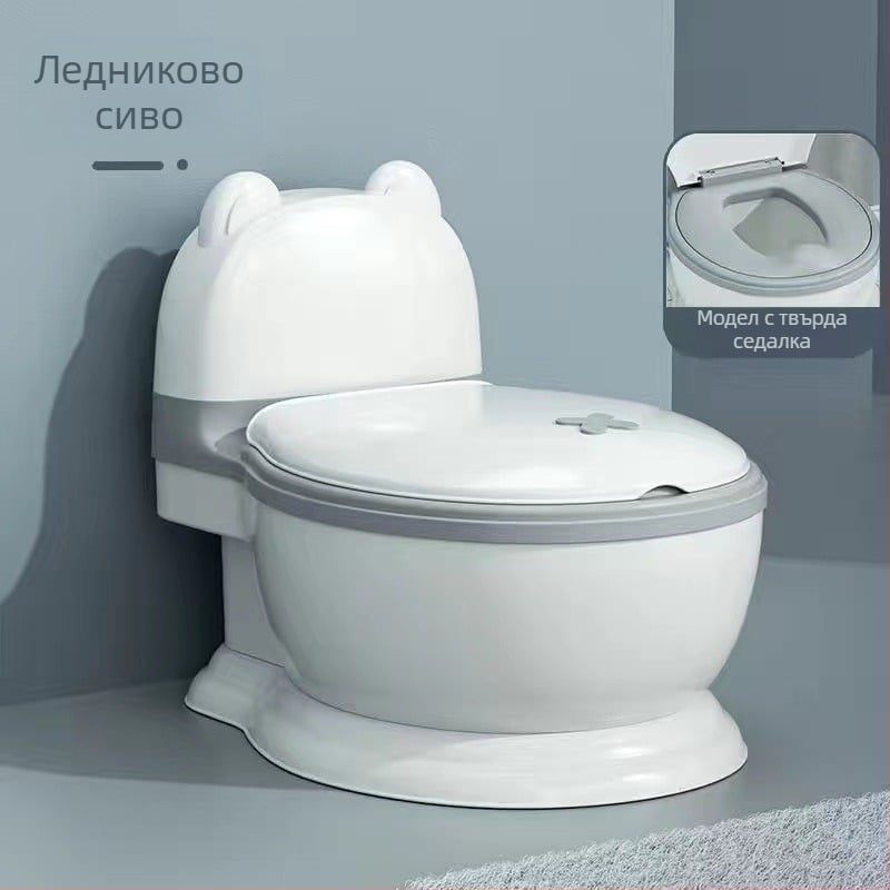 Бебешко гърне, голямо домакинско, детско тоалетно, момичешка тоалетна, бебе, малко дете, изкуствена урина, кофа за момчешка урина
