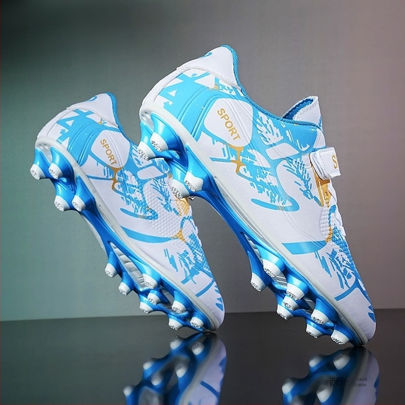 Детски футболни обувки за момчета 2024 нови детски маратонки tf C Luo за момчета от началното училище