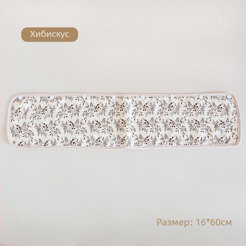 Бебешка количка, кърпа за слюнка, ръкавици за количка от три части, памучна марля, каишка, кърпа за слюнка за количка, подложка за рамо против ухапване