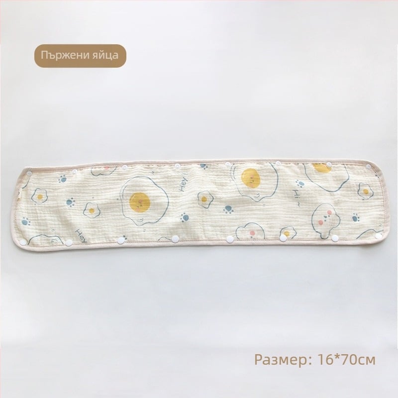 Бебешка количка, кърпа за слюнка, ръкавици за количка от три части, памучна марля, каишка, кърпа за слюнка за количка, подложка за рамо против ухапване